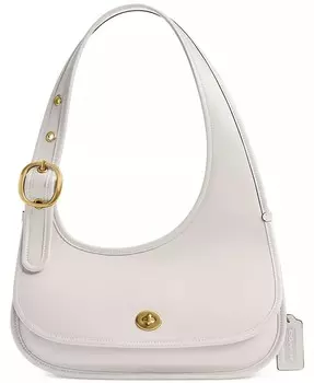 Сумка Cashin Carry Small Leather Crescent COACH, белый