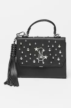 Сумка Celest с люверсами Steve Madden, черный