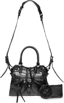 Сумка Celia Satchel Steve Madden, черный