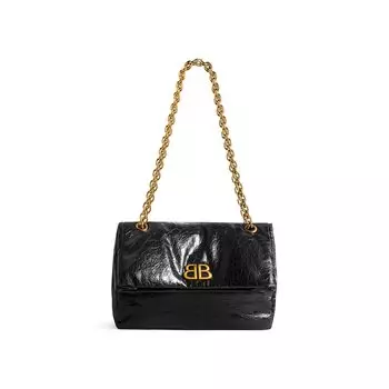Сумка-цепочка Monaco Small BALENCIAGA, черный