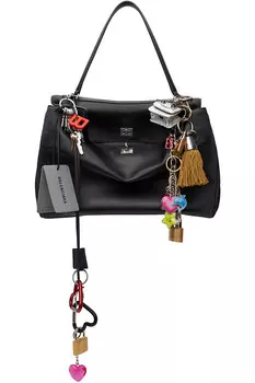 Сумка Charms Rodeo большая Balenciaga, черный