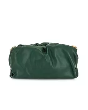 Сумка-чехол с цепочкой Bottega Veneta, цвет Raintree & Gold