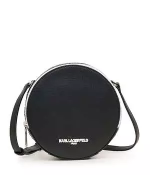Сумка через плеч abrielle circle Karl Lagerfeld, черный