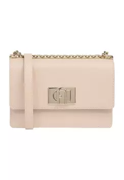 Сумка через плечо 1927 Mini, кожа, эмблема, однотонная, женская FURLA, цвет Ballerina