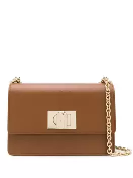 Сумка через плечо 1927 с поворотной застежкой Furla, коричневый