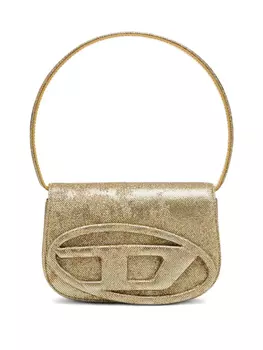 Сумка через плечо 1DR с блестками Diesel, золотой