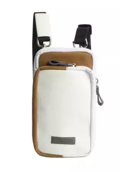 Сумка через плечо 7clouds "Hady 7.1", изготовленная из переработанного ПЭТ, хаки