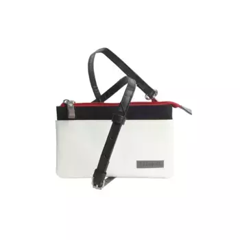 Сумка через плечо 7clouds "Маркина 7.2", изготовленная из переработанного ПЭТ, цвет White-Black-Red