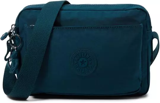Сумка через плечо Abanu среднего размера Kipling, цвет Cosmic Emerald