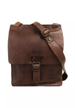 Сумка через плечо ABERDEEN, натуральная кожа HAROLD'S, коричневый