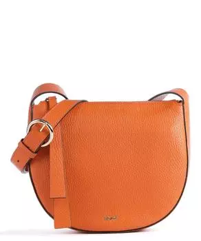 Сумка через плечо Adria Lulu из зернистой яловой кожи. Abro, оранжевый