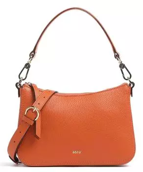 Сумка через плечо Adria Viola из зернистой яловой кожи. Abro, оранжевый