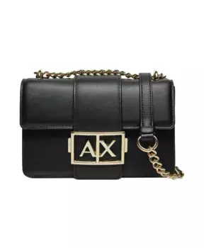 Сумка через плечо элегантного минималистичного дизайна Armani Exchange, черный