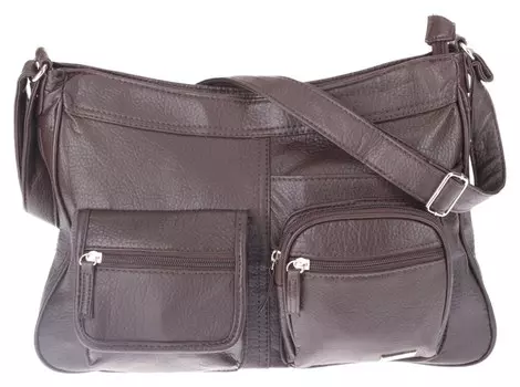 Сумка через плечо Alessandro, темно коричневый