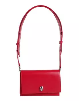 Сумка через плечо Alexander Mcqueen, гранат