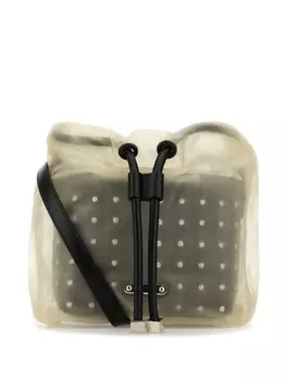 Сумка через плечо Alexander McQueen Nebula, черный