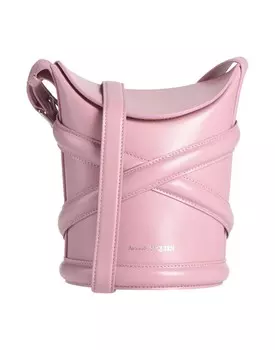 Сумка через плечо Alexander Mcqueen, розовый