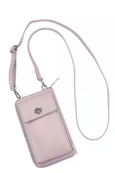 Сумка через плечо Allgu Rebell Leder Handytasche Alpin, розовый