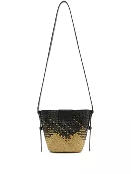 Сумка через плечо AllSaints Ebro Straw, черный