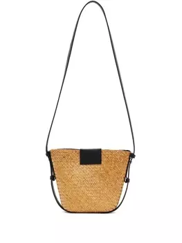 Сумка через плечо AllSaints Ebro Straw, серый