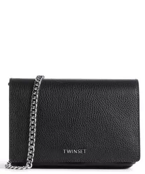 Сумка через плечо Allure Leather из искусственной кожи Twinset, черный