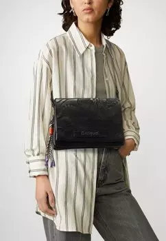 Сумка через плечо ALPHA DORMTUND FLAP Desigual, черный