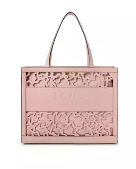 Сумка через плечо Amaya Kaos Shock с ажуром Tous, розовый