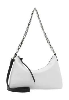 Сумка через плечо, эмблема, однотонная, женская Emily & Noah, белый