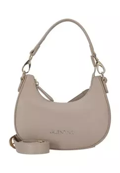 Сумка через плечо, эмблема, однотонная, женская Valentino by Mario Valentino, цвет 005Beige