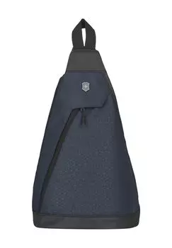 Сумка через плечо, эмблема, отделение из неопрена, однотонная VICTORINOX, синий