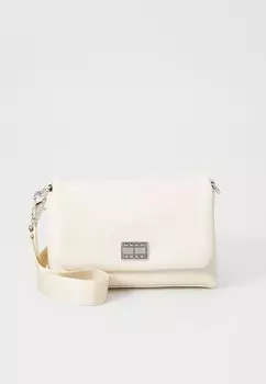 Сумка через плечо AMERICAN COOL FLAP CROSSOVER Tommy Jeans, бежевый