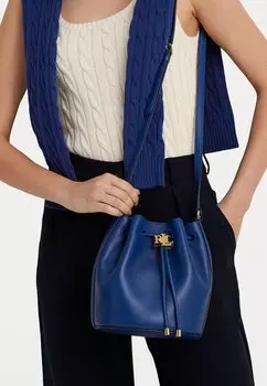 Сумка через плечо ANDIE DRAWSTRING MEDIUM Lauren Ralph Lauren, цвет indigo sail