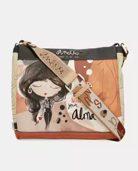 Сумка через плечо Anekke Alma с тремя отделениями, мультиколор