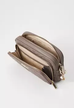 Сумка через плечо ANNING CAMERA Guess, серо-коричневый