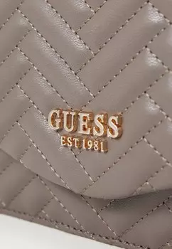 Сумка через плечо ANNING CONVERTIBLE XBODY FLAP Guess, серо-коричневый