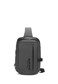 Сумка через плечо Aoking, серый