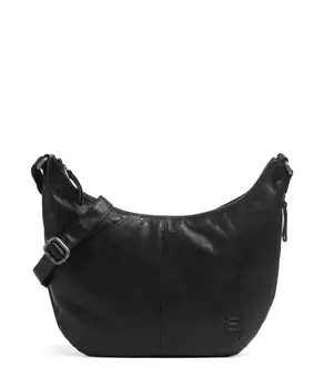 Сумка через плечо apache елена из зерненой кожи Spikes & Sparrow, черный