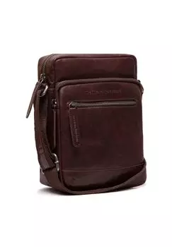 Сумка через плечо Arenas кожаная 17 см The Chesterfield Brand, коричневый