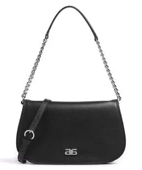 Сумка через плечо Ariete Clara из зернистой яловой кожи. Abro, черный