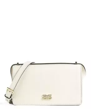 Сумка через плечо Ariete Luise из зерненой яловой кожи Abro, белый