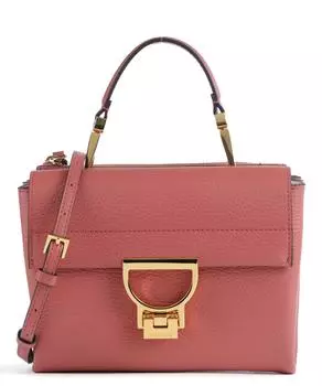 Сумка через плечо Arletti из зерненой кожи le Coccinelle, розовый