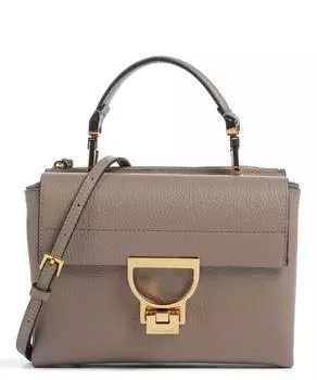 Сумка через плечо Arletti из зерненой кожи Coccinelle, коричневый