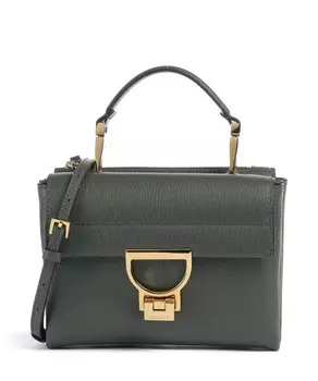 Сумка через плечо Arletti из зерненой кожи Coccinelle, зеленый