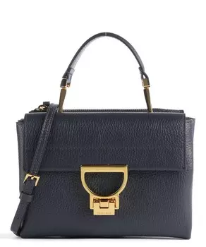 Сумка через плечо Arletti из зерненой кожи Coccinelle, синий