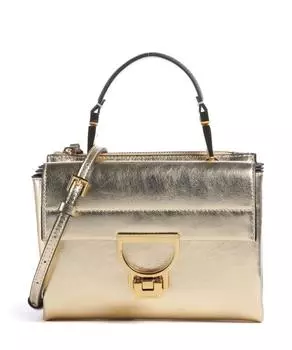 Сумка через плечо Arletti из зерненой кожи Coccinelle, золотой