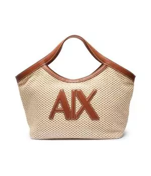 Сумка через плечо Armani Exchange, экрю