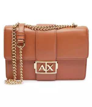 Сумка через плечо Armani Exchange, коричневый