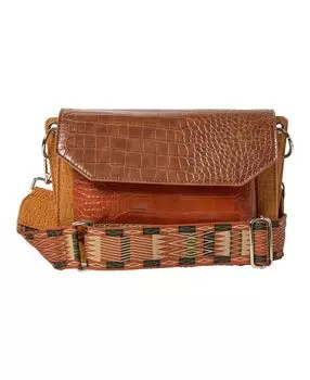 Сумка через плечо Au Revoir из искусственной кожи с тиснением под крокодила Urban Originals