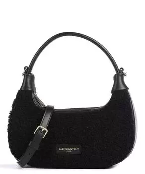 Сумка через плечо Aura polaire полиэстер, яловая кожа Lancaster, черный