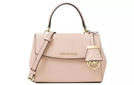 Сумка через плечо Ava Extra Small из сафьяновой кожи MICHAEL KORS